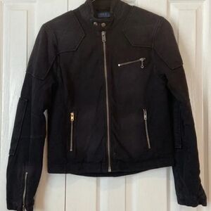 Ralph Lauren blue label moto jacket